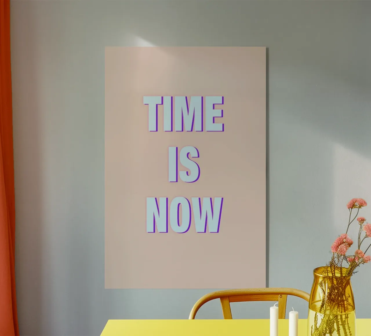 Time Is Now plexiglass da Vasare Nar