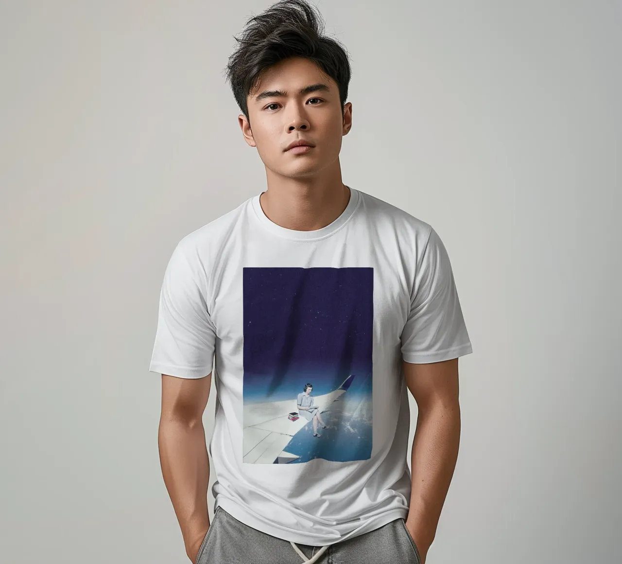 Mentally Somewhere Else t-shirt da Maarten Léon