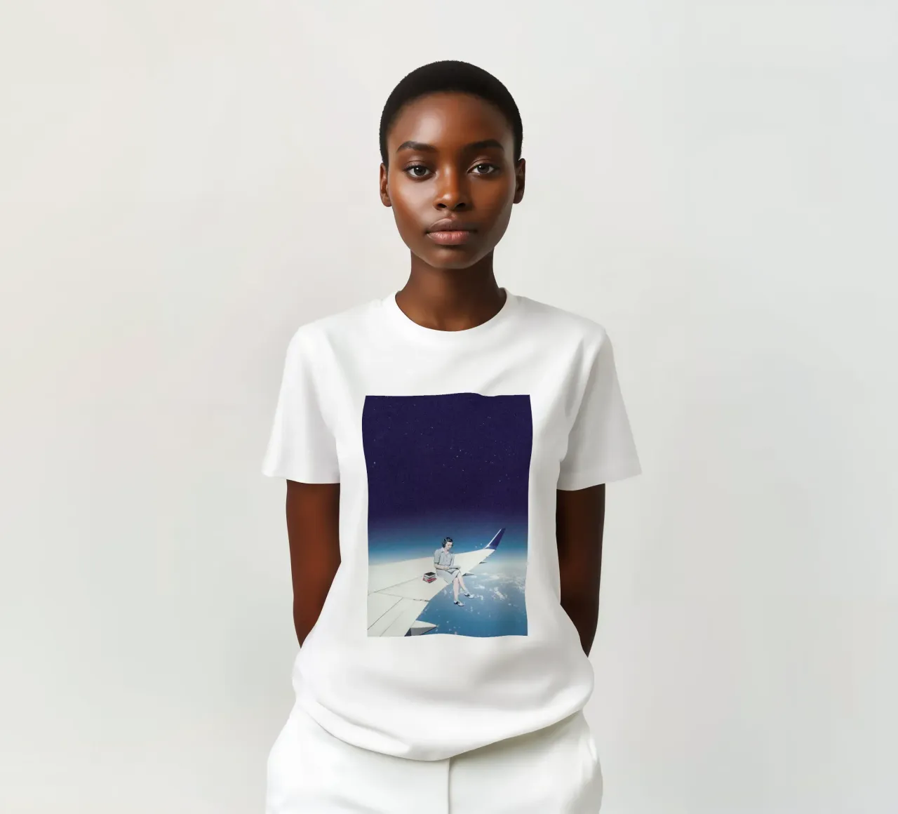Mentally Somewhere Else t-shirt da Maarten Léon
