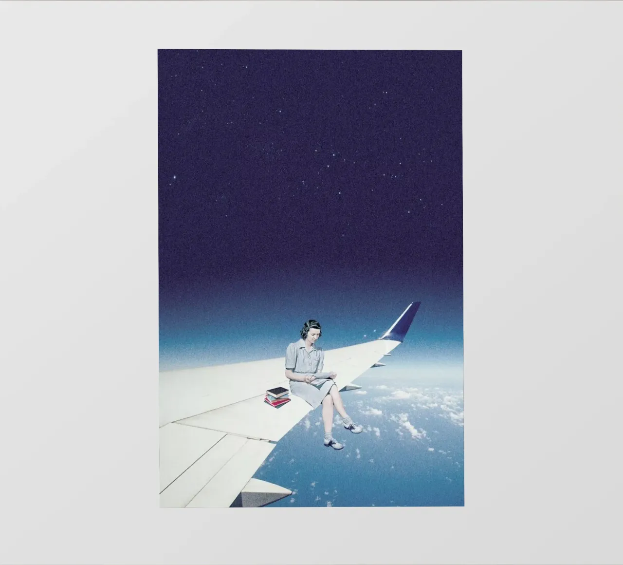 Mentally Somewhere Else pellicola backlit da Maarten Léon