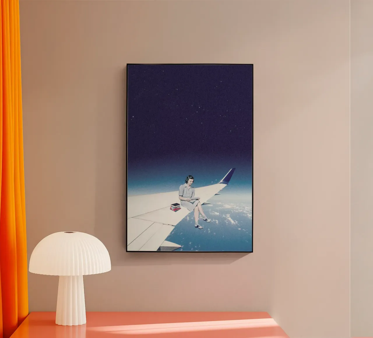 Mentally Somewhere Else plexiglass da Maarten Léon