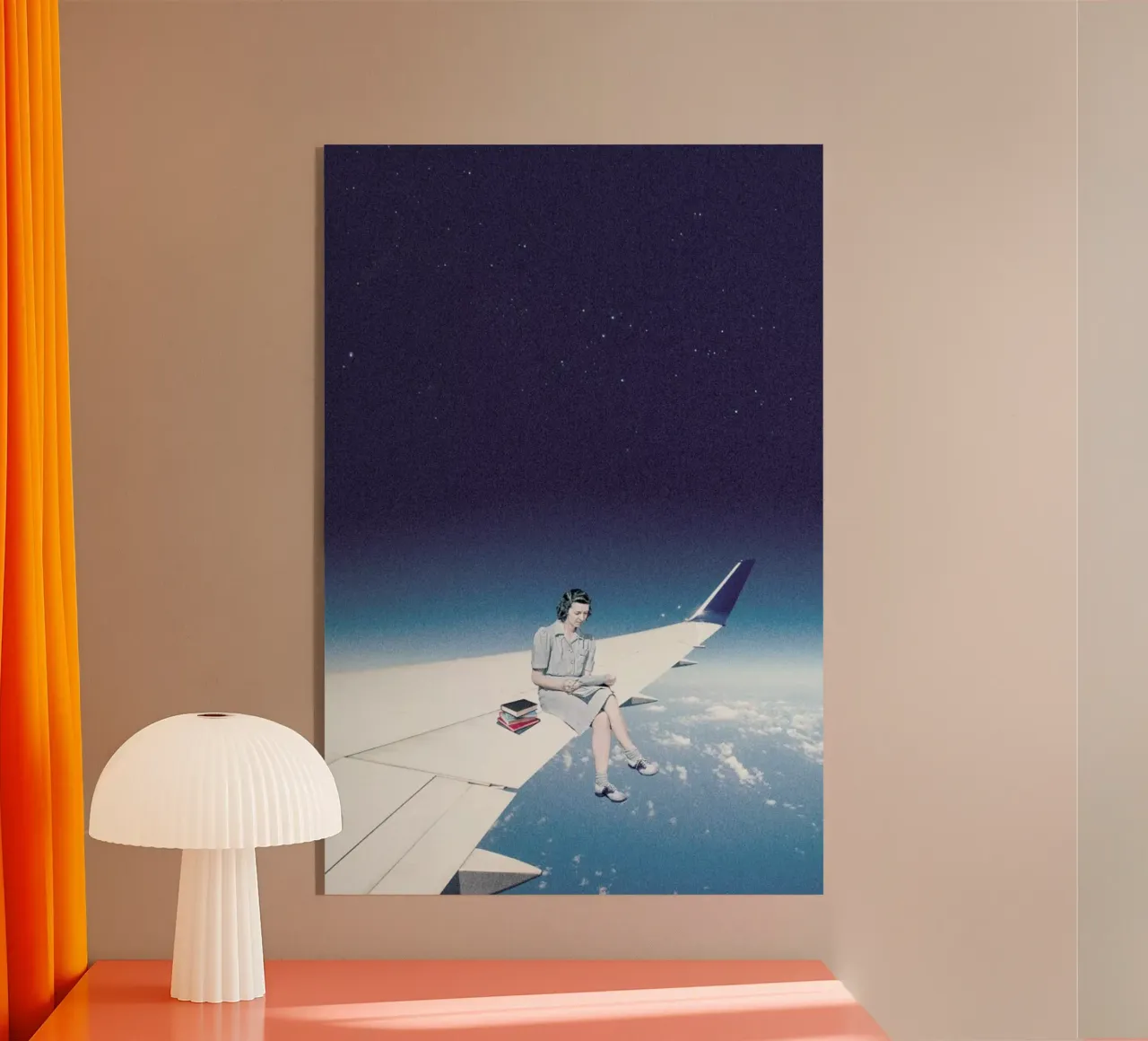 Mentally Somewhere Else plexiglass da Maarten Léon