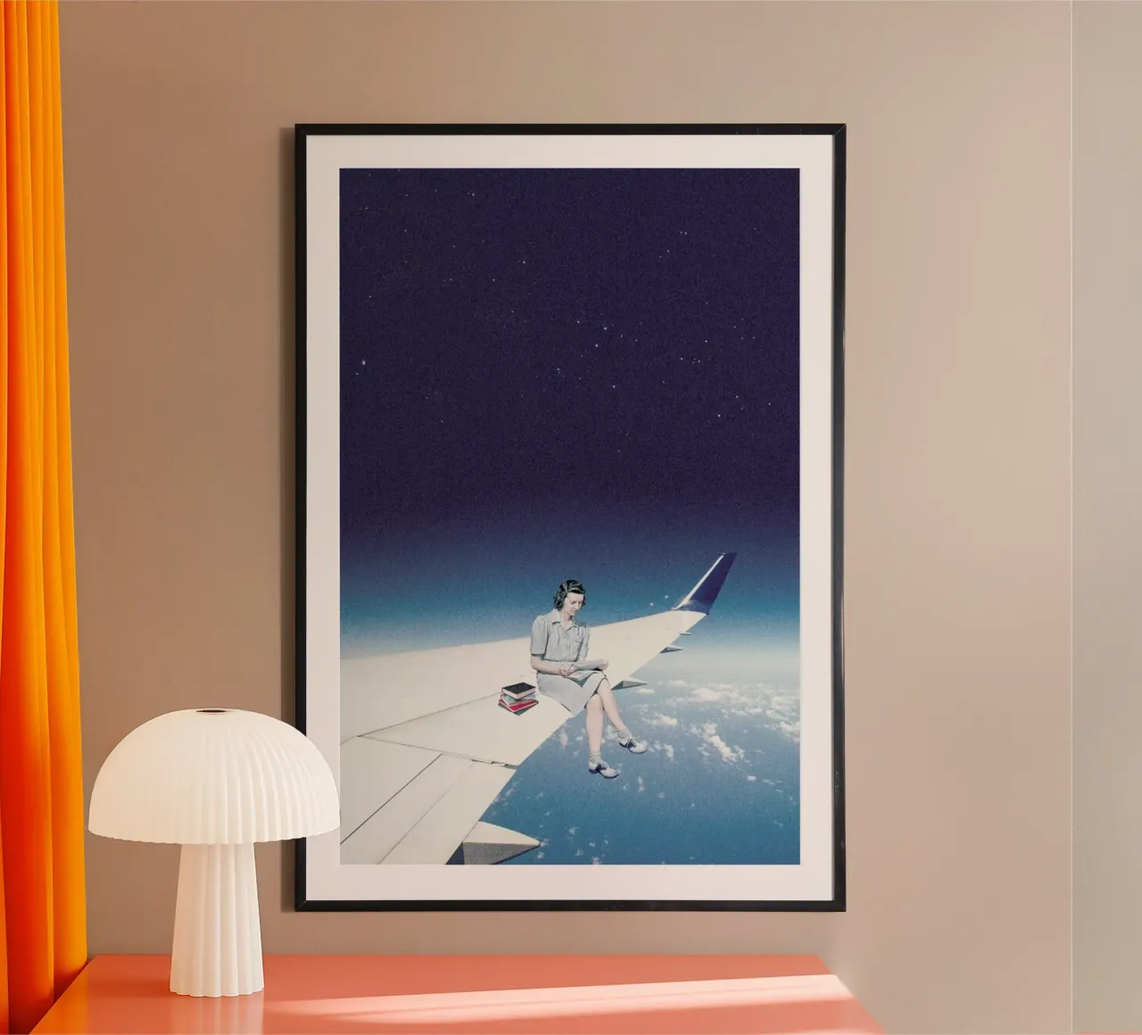 Mentally Somewhere Else poster da Maarten Léon