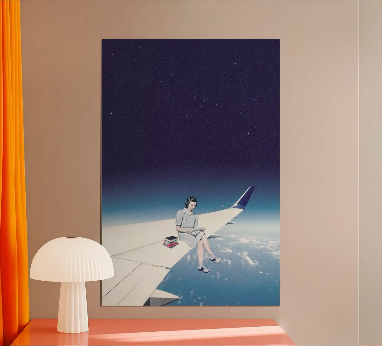 Mentally Somewhere Else poster da Maarten Léon