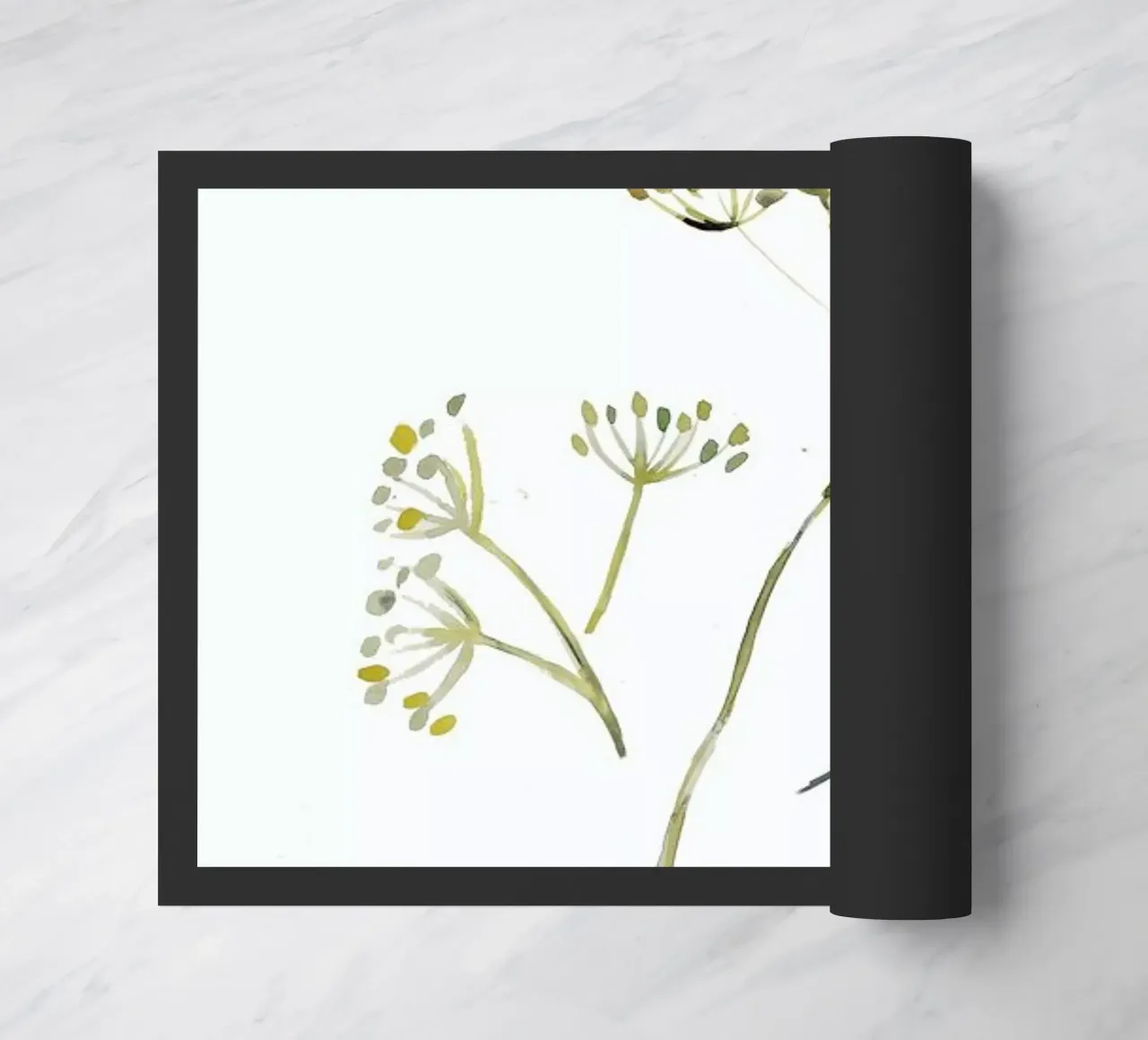 Fennel deurmat van Farina Kuklinski