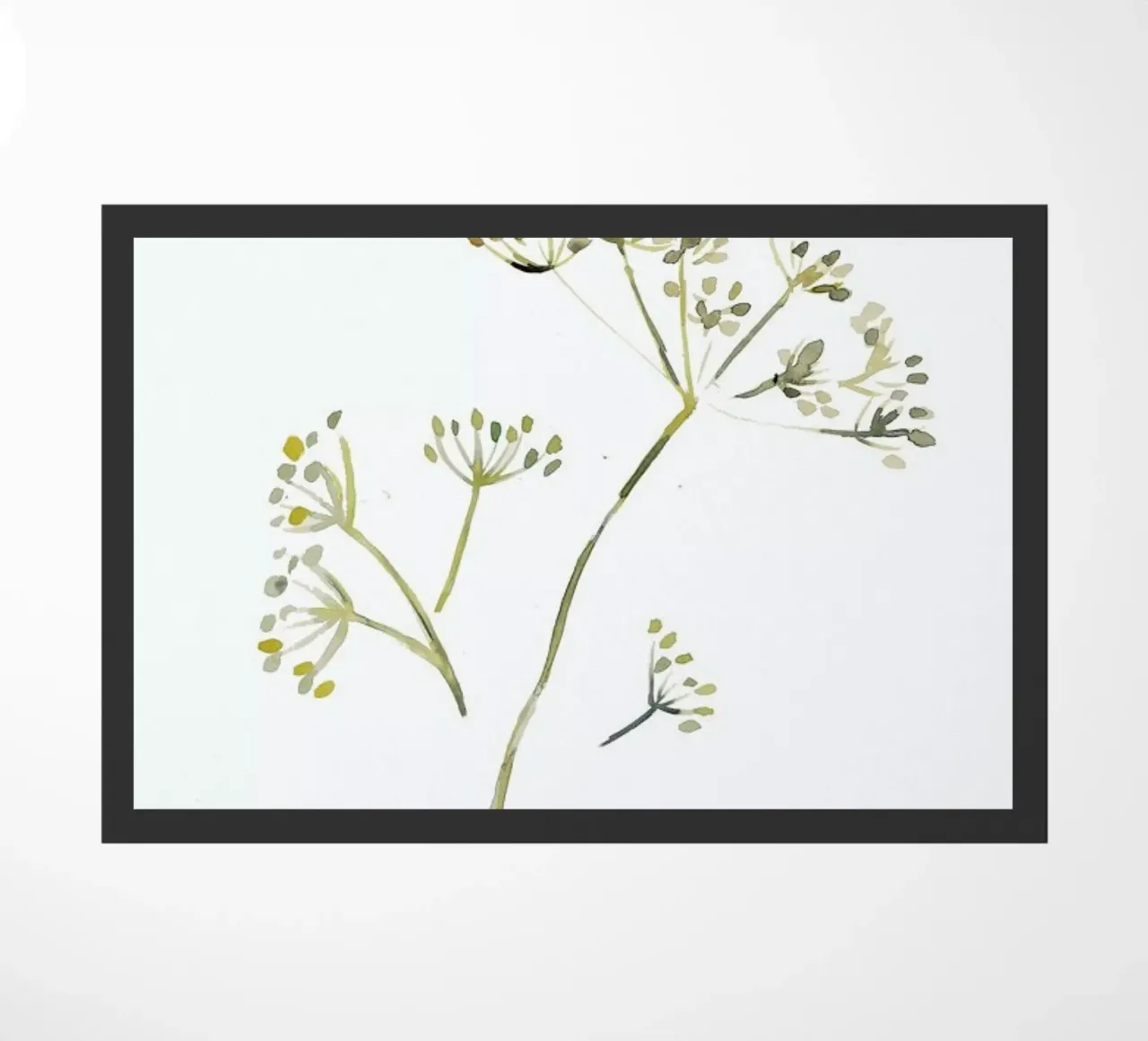 Fennel deurmat van Farina Kuklinski