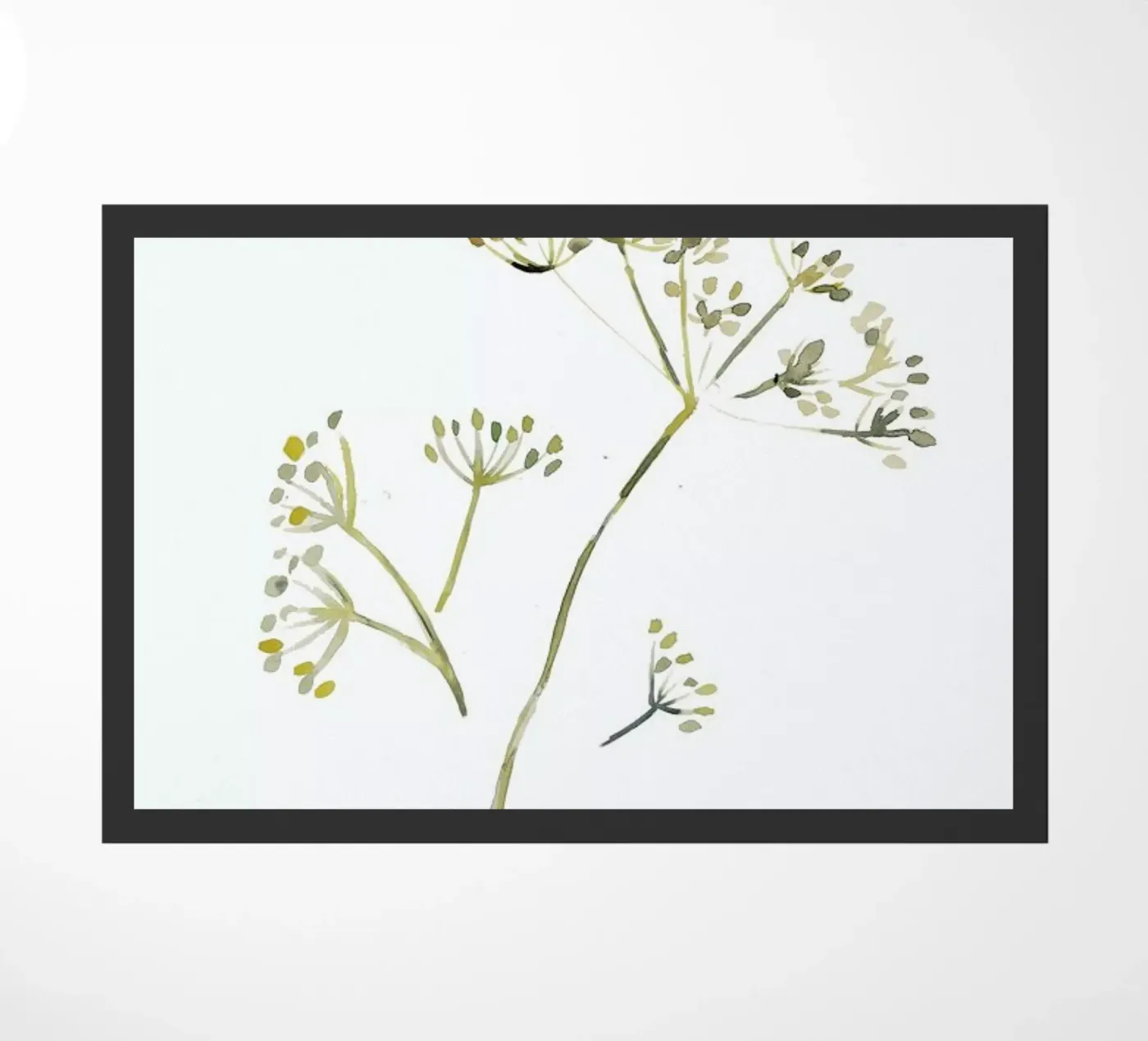 Fennel doormat by Farina Kuklinski