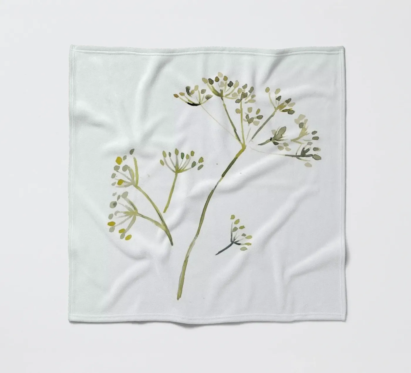 Fennel fleecedeken van Farina Kuklinski