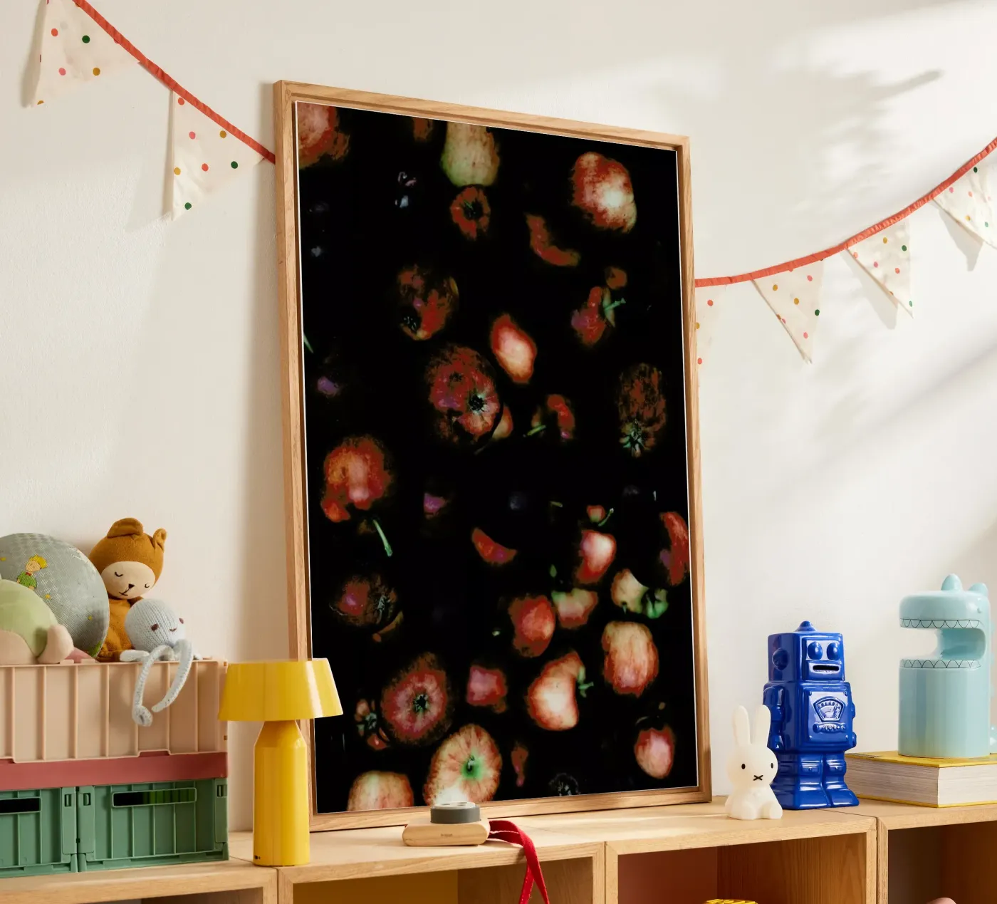 Apfelkiste plexiglass da Eat this