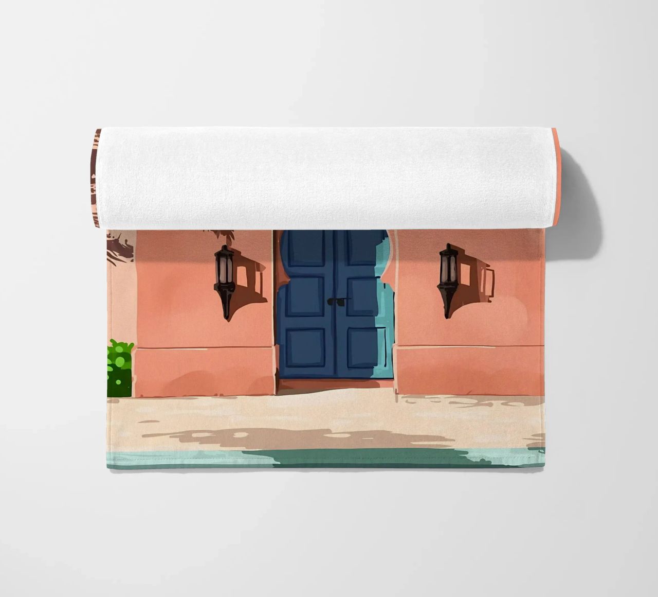 Vivere con lentezza telo mare da Desiyatnikov