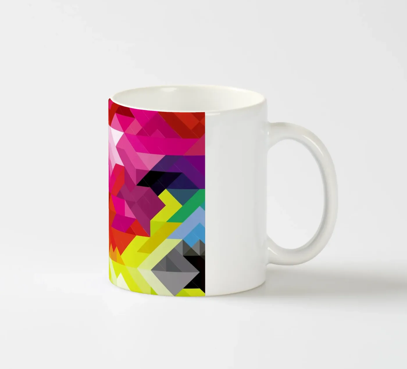 Feathers ceramic mug by Three Of The Possessed