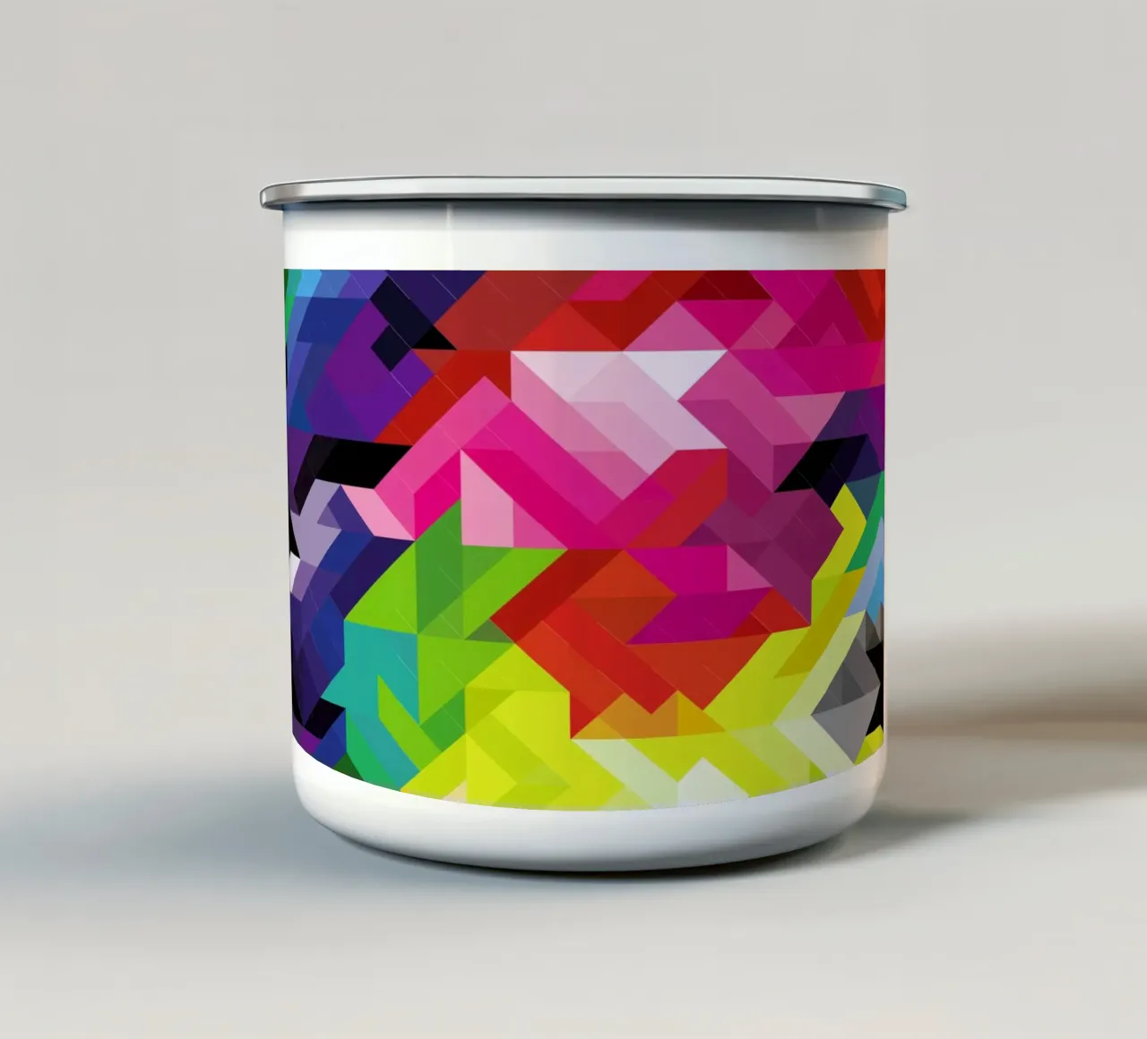 Feathers Emaille Tasse von Three Of The Possessed