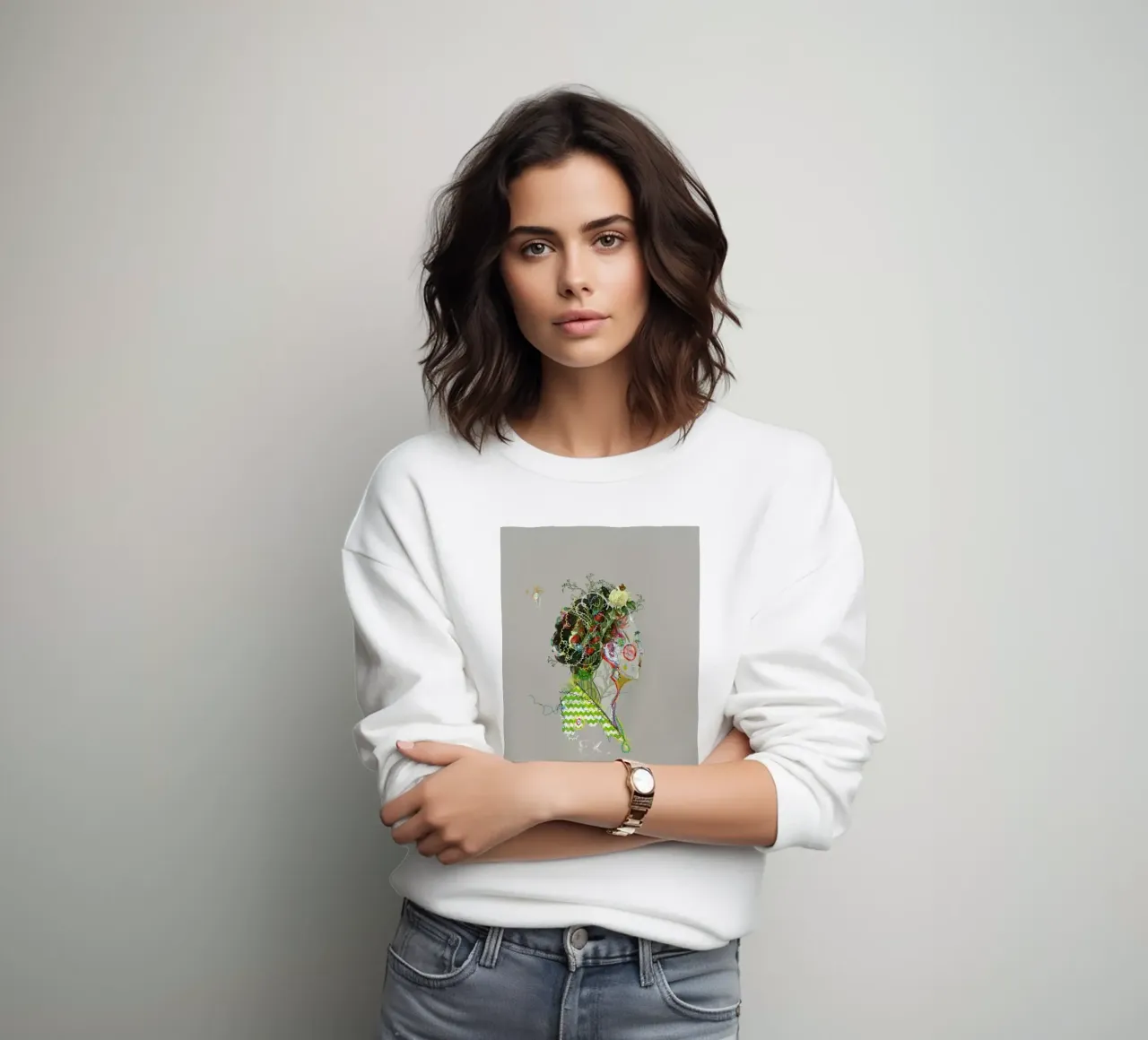 Frida 1 felpa da Carlos Quitério