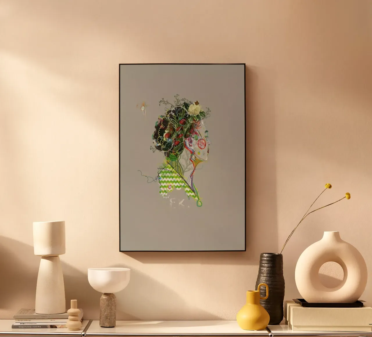 Frida 1 plexiglass da Carlos Quitério