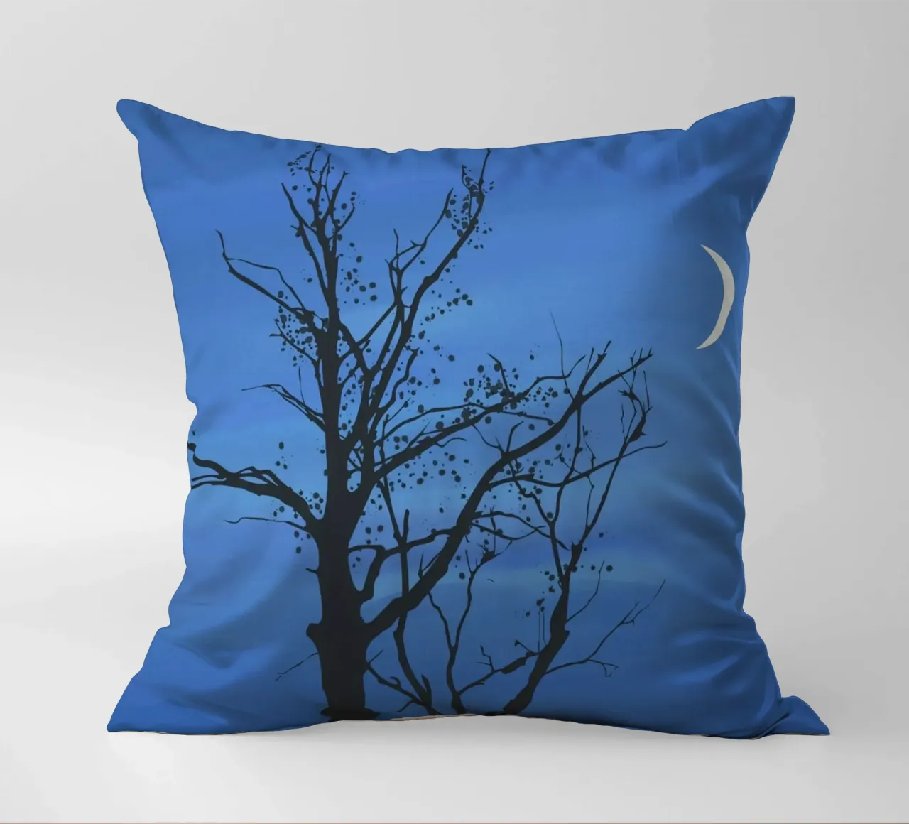 Cielo blu a mezzaluna cuscino da Little Dean