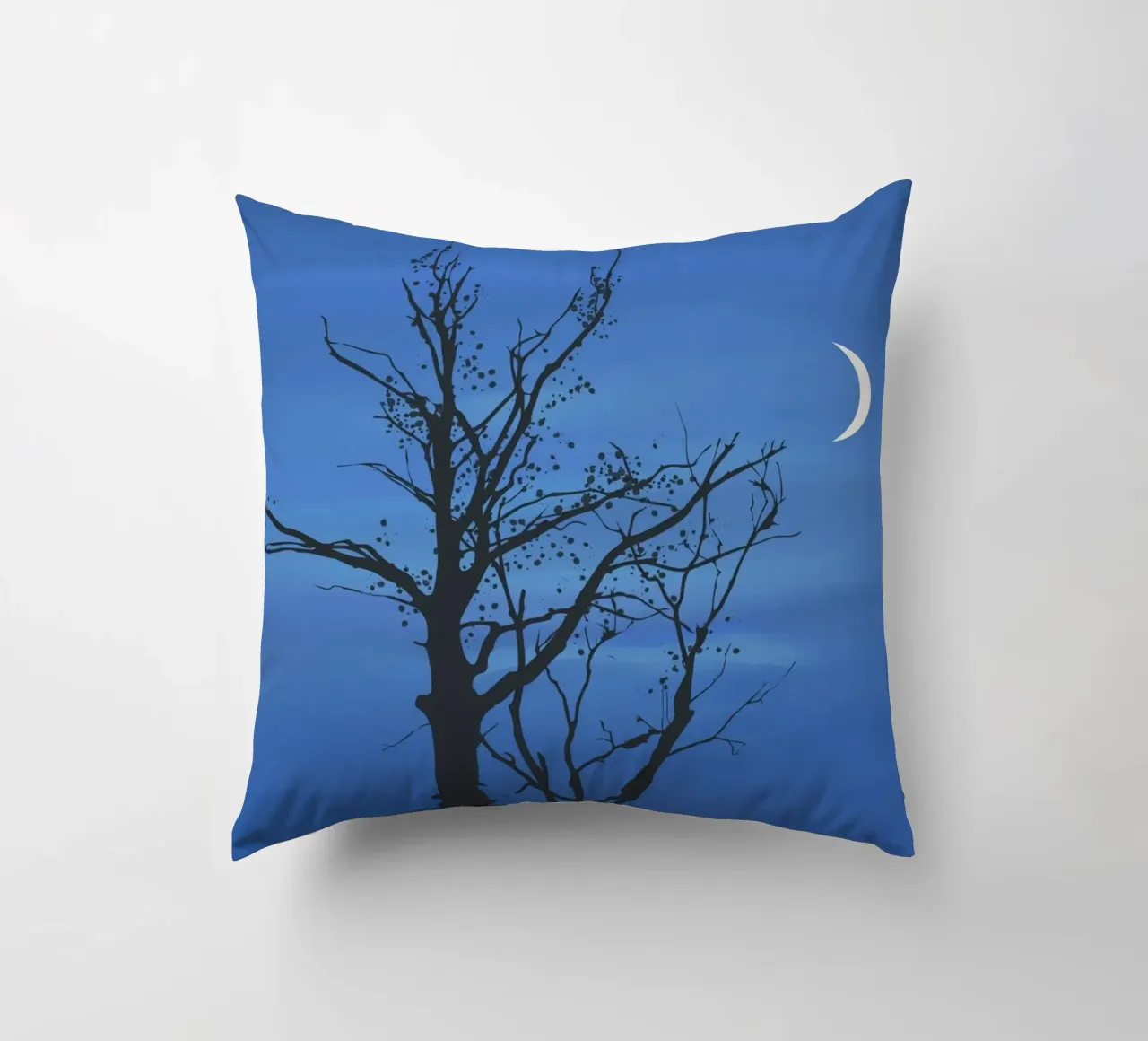Cielo blu a mezzaluna cuscino da Little Dean