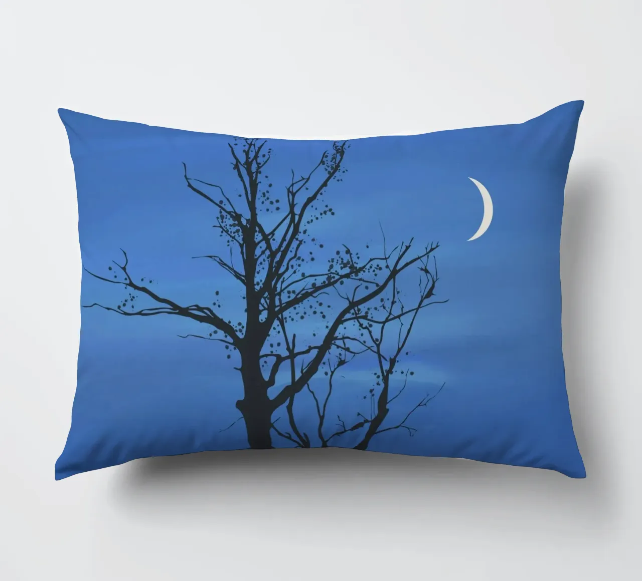 Cielo blu a mezzaluna cuscino da Little Dean