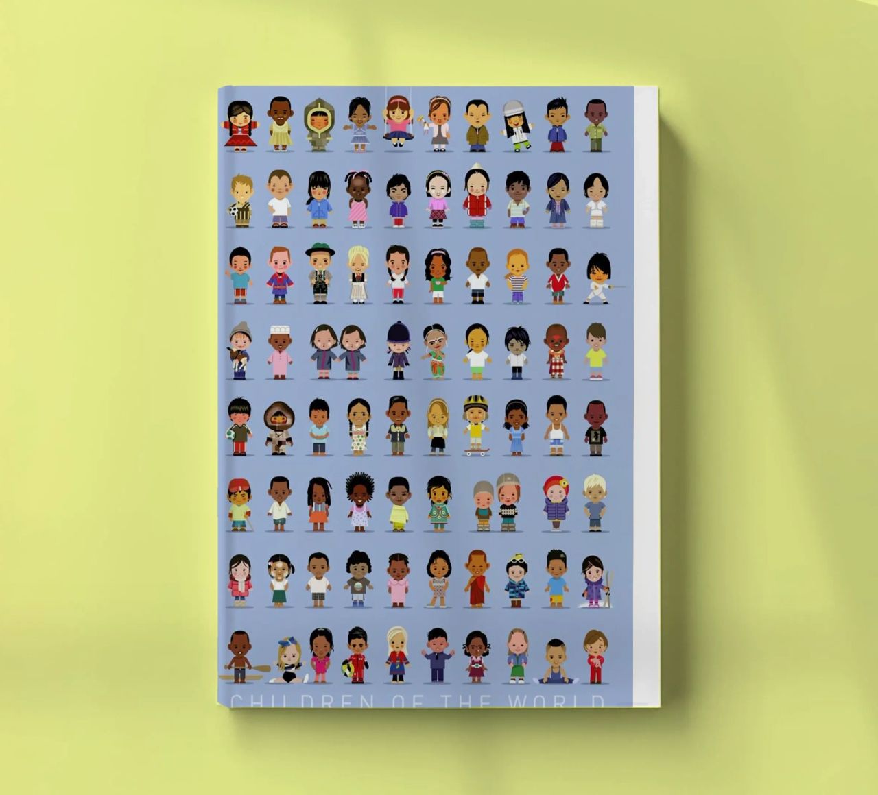 Children Of the World Notizbuch von Dieter Braun