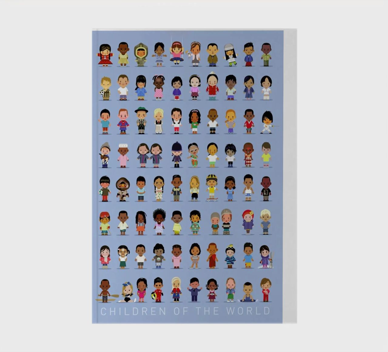Children Of the World Notizbuch von Dieter Braun