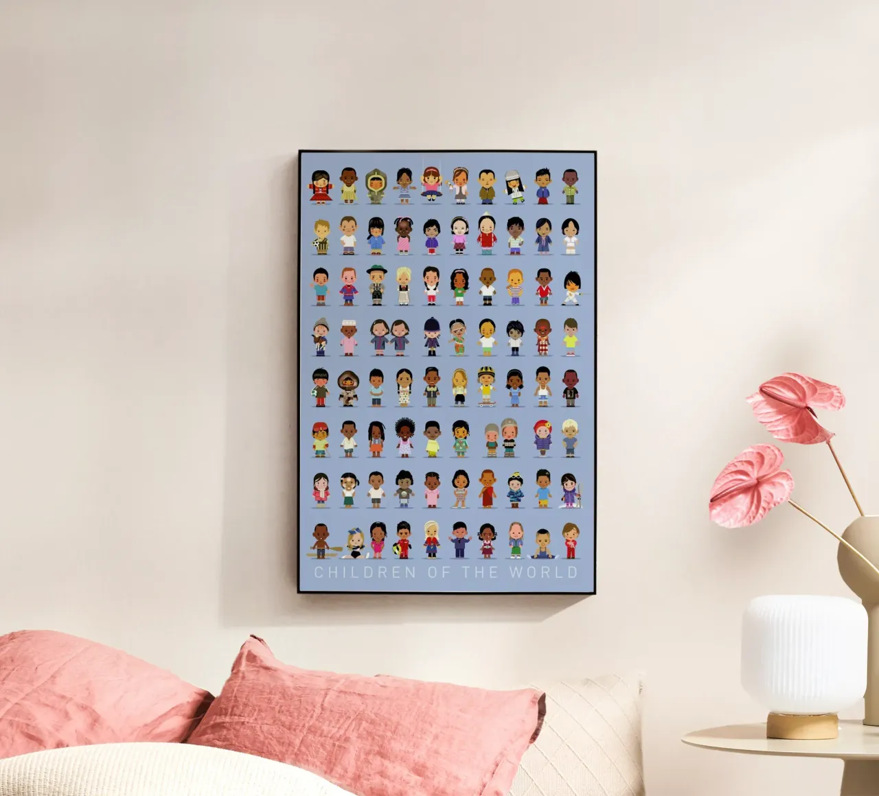 Children Of the World plexiglass da Dieter Braun