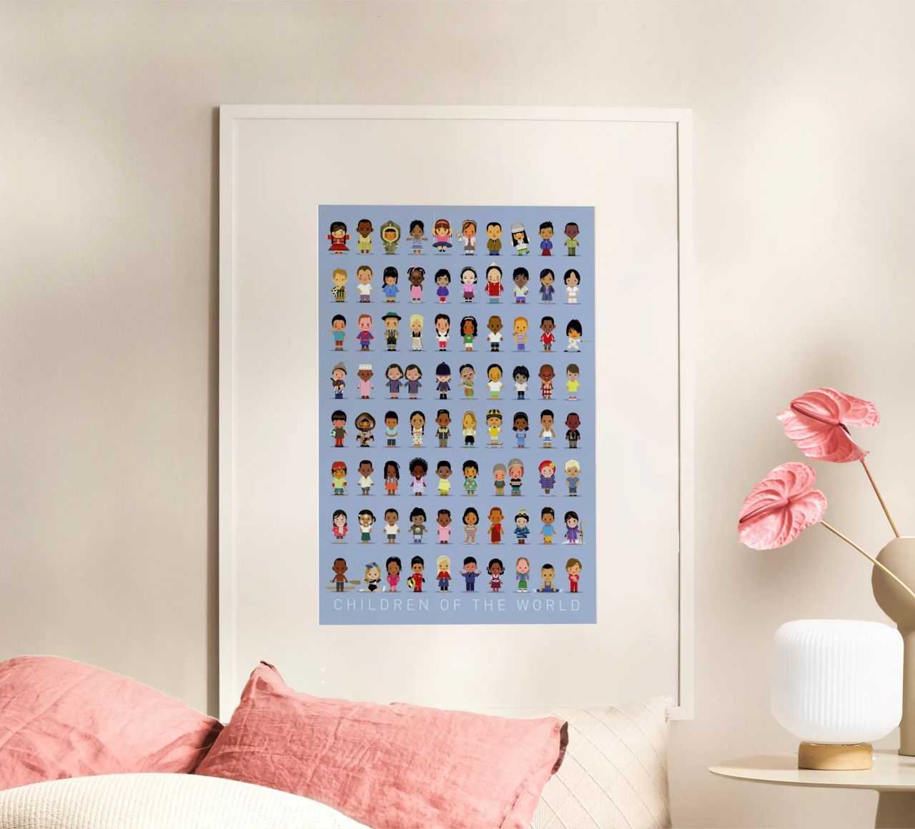 Children Of the World Poster von Dieter Braun