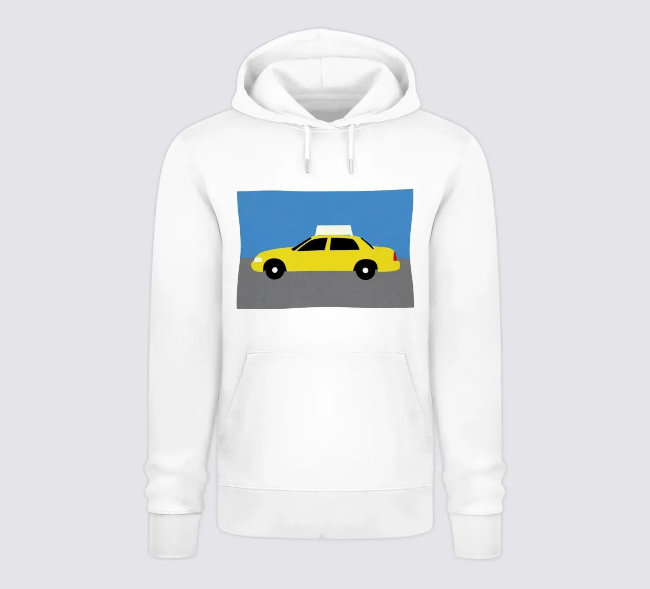 New York TAXI felpa con cappuccio da Rosi Feist