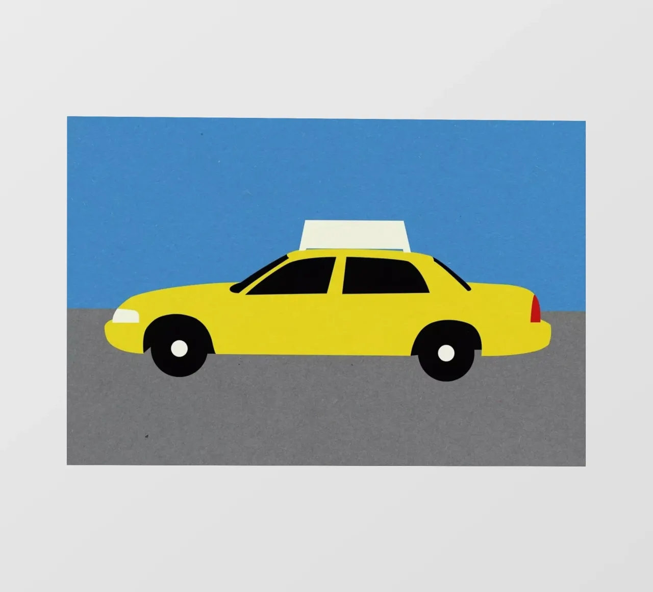 New York TAXI Backlit Folie von Rosi Feist
