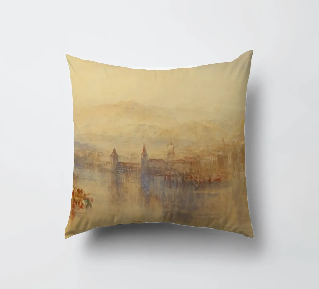 Joseph Mallord William Turner - Lucerna dal lago cuscino da Timeless Artworks