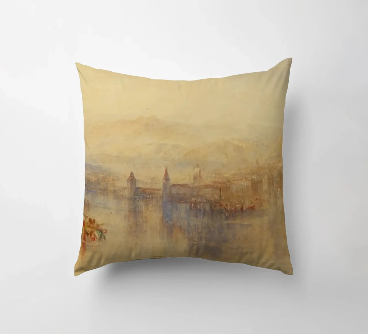 Joseph Mallord William Turner - Lucerna dal lago cuscino da Timeless Artworks