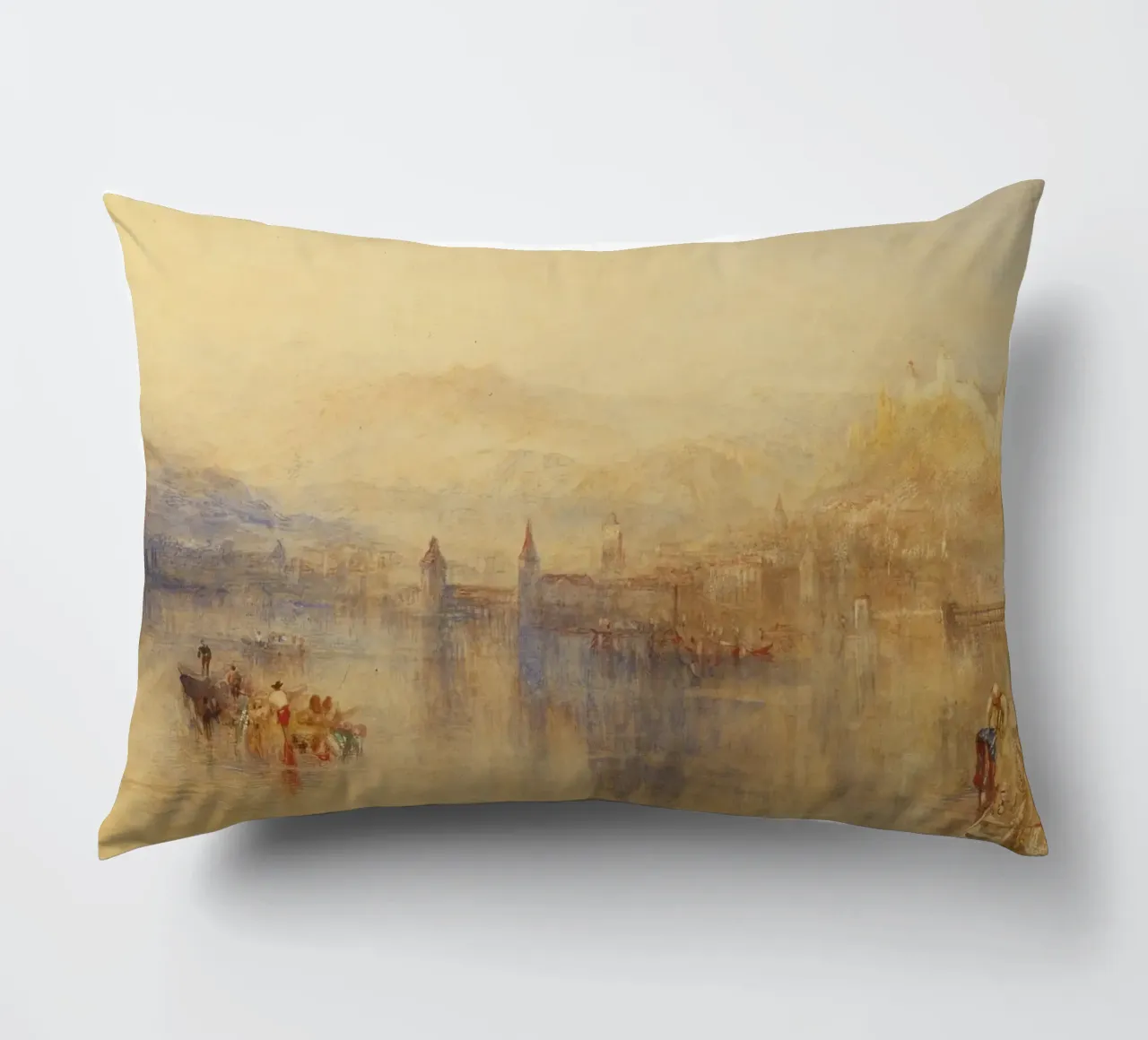 Joseph Mallord William Turner - Lucerna dal lago cuscino da Timeless Artworks