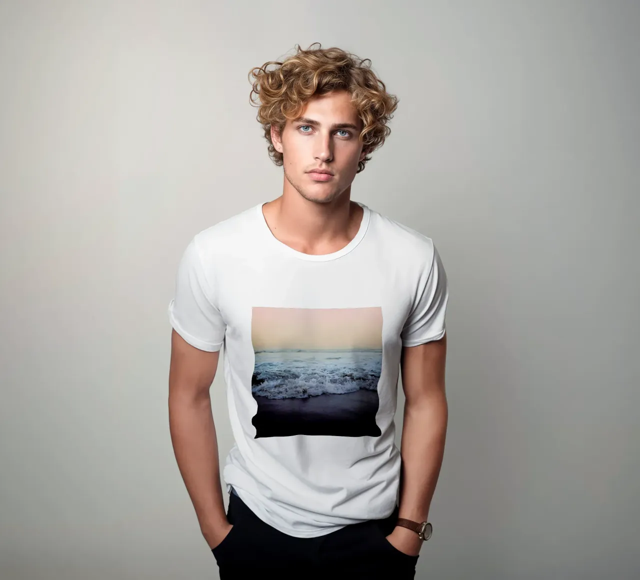 Crash into me t-shirt da Leah Flores