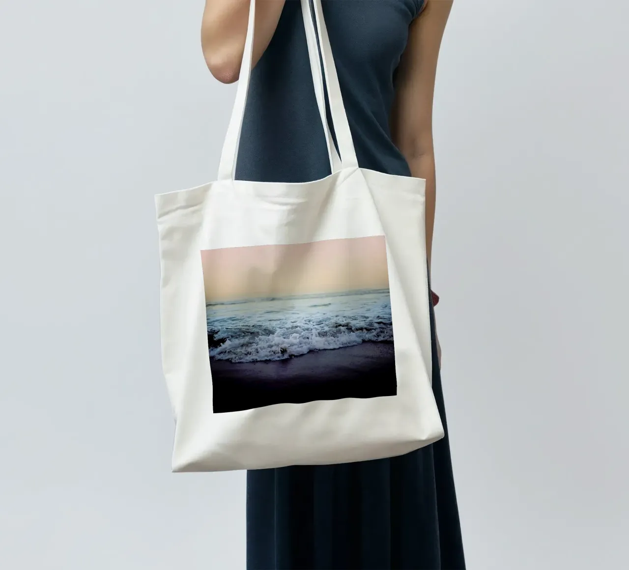 Crash into me borsa in juta da Leah Flores