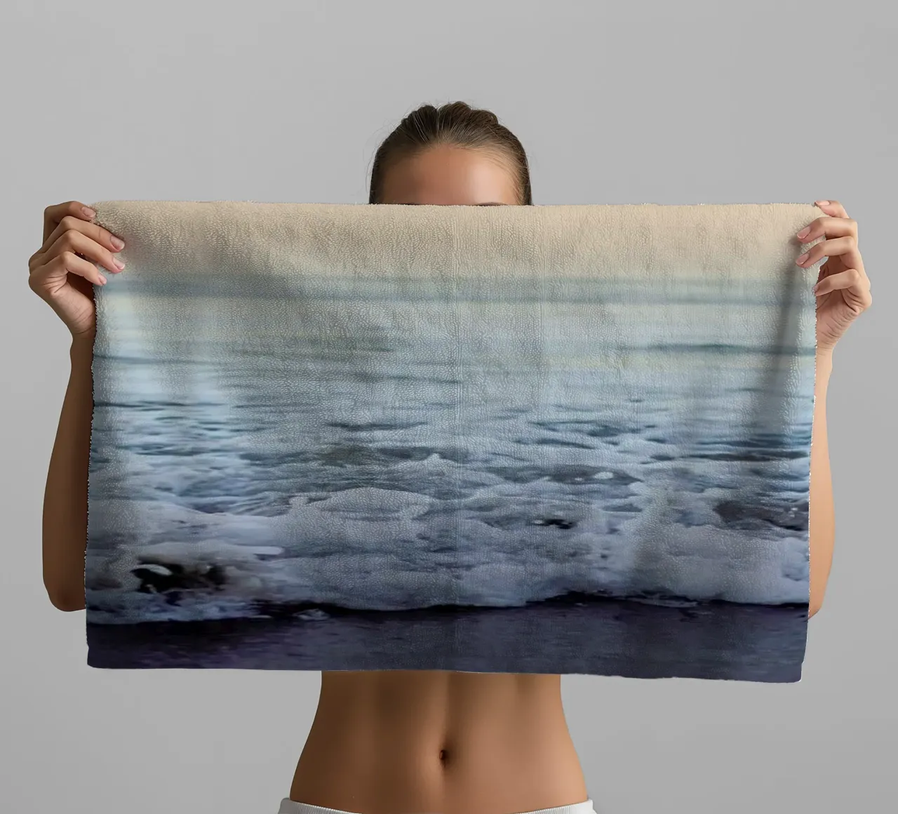 Crash into me asciugamano da bagno da Leah Flores