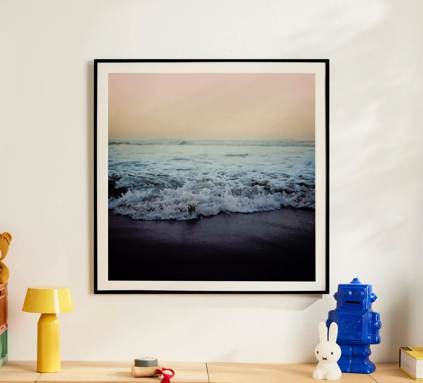 Crash into me poster da Leah Flores