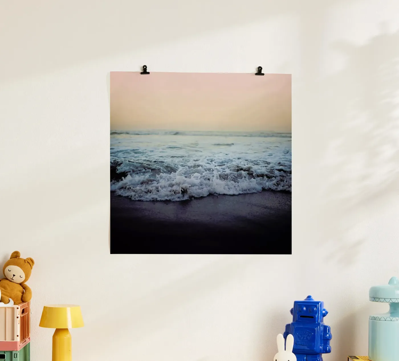 Crash into me poster da Leah Flores