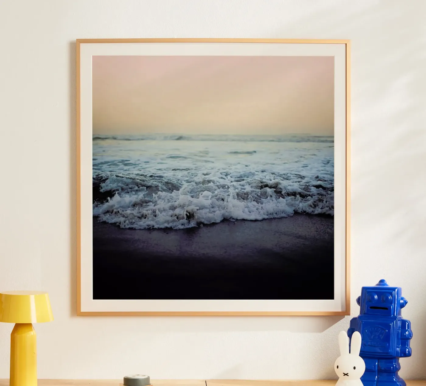 Crash into me poster da Leah Flores