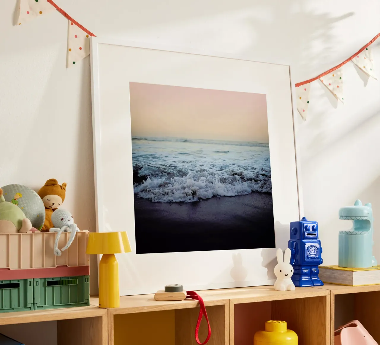 Crash into me carta hahnemühle da Leah Flores