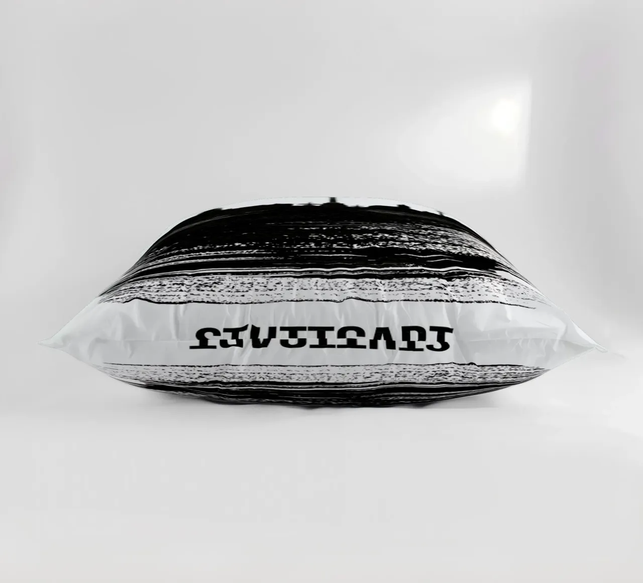 Stuttgart Skyline Brush Stroke cuscino da Naxart