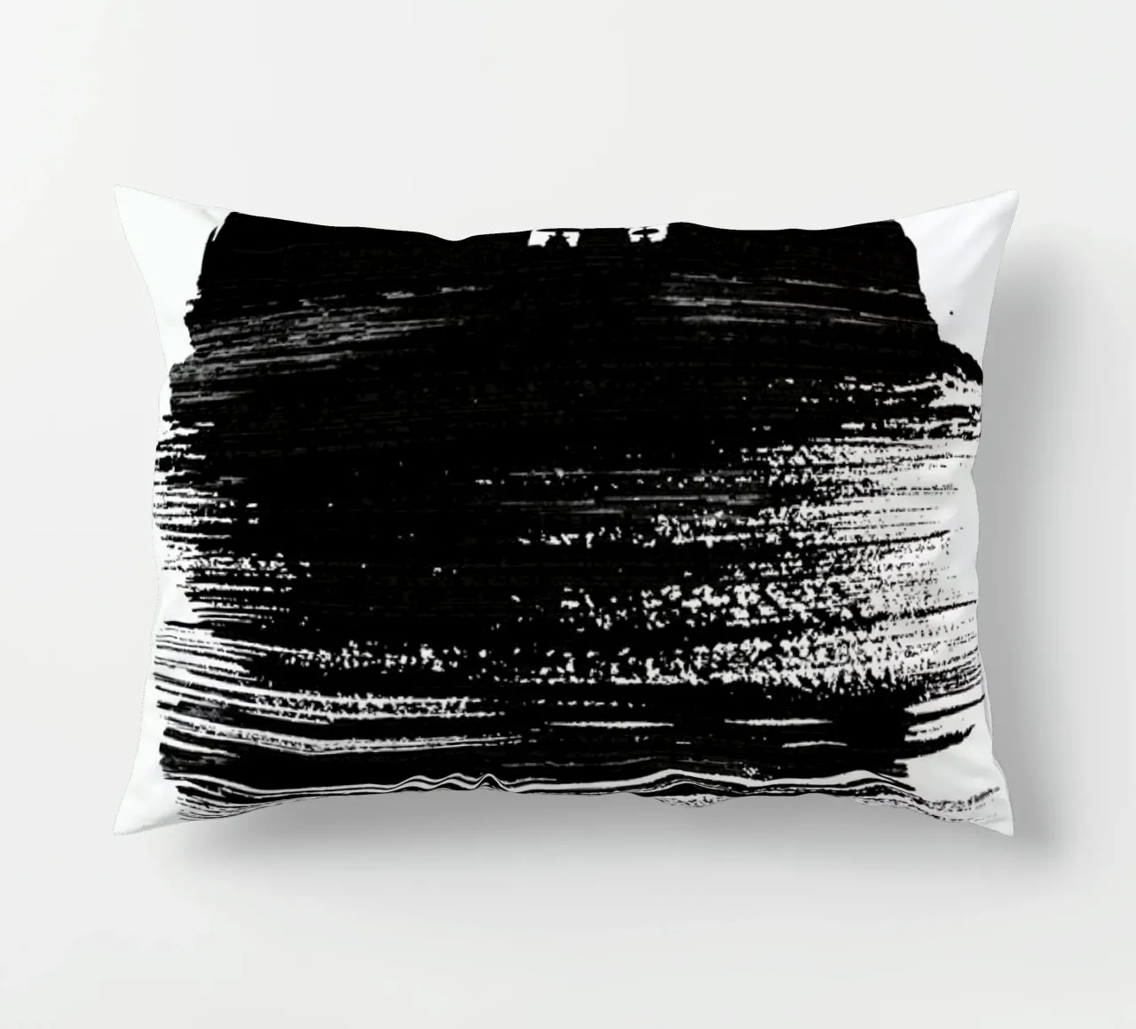 Stuttgart Skyline Brush Stroke cuscino da Naxart