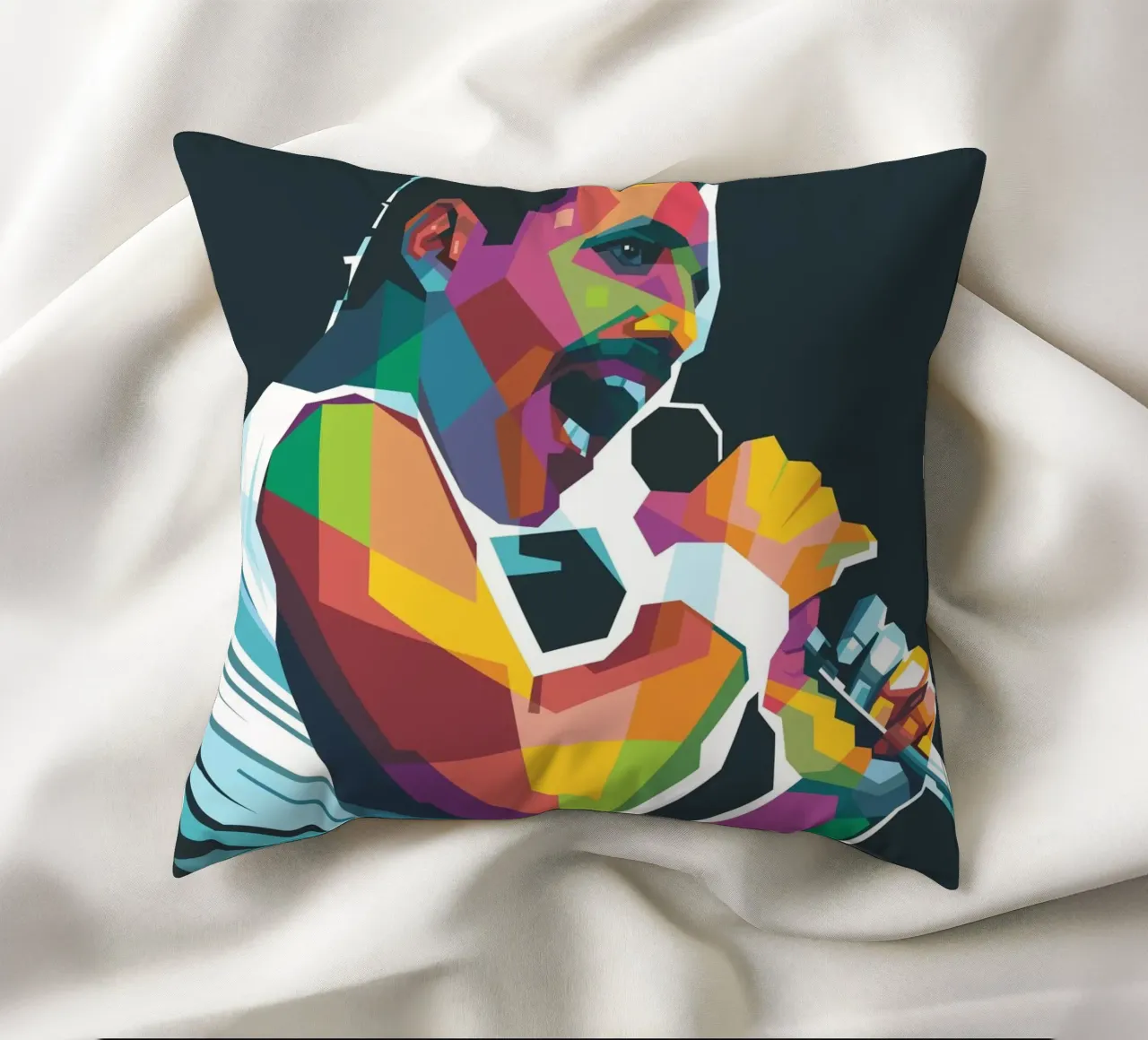 Legend decorative cushion by Alkahfsmart