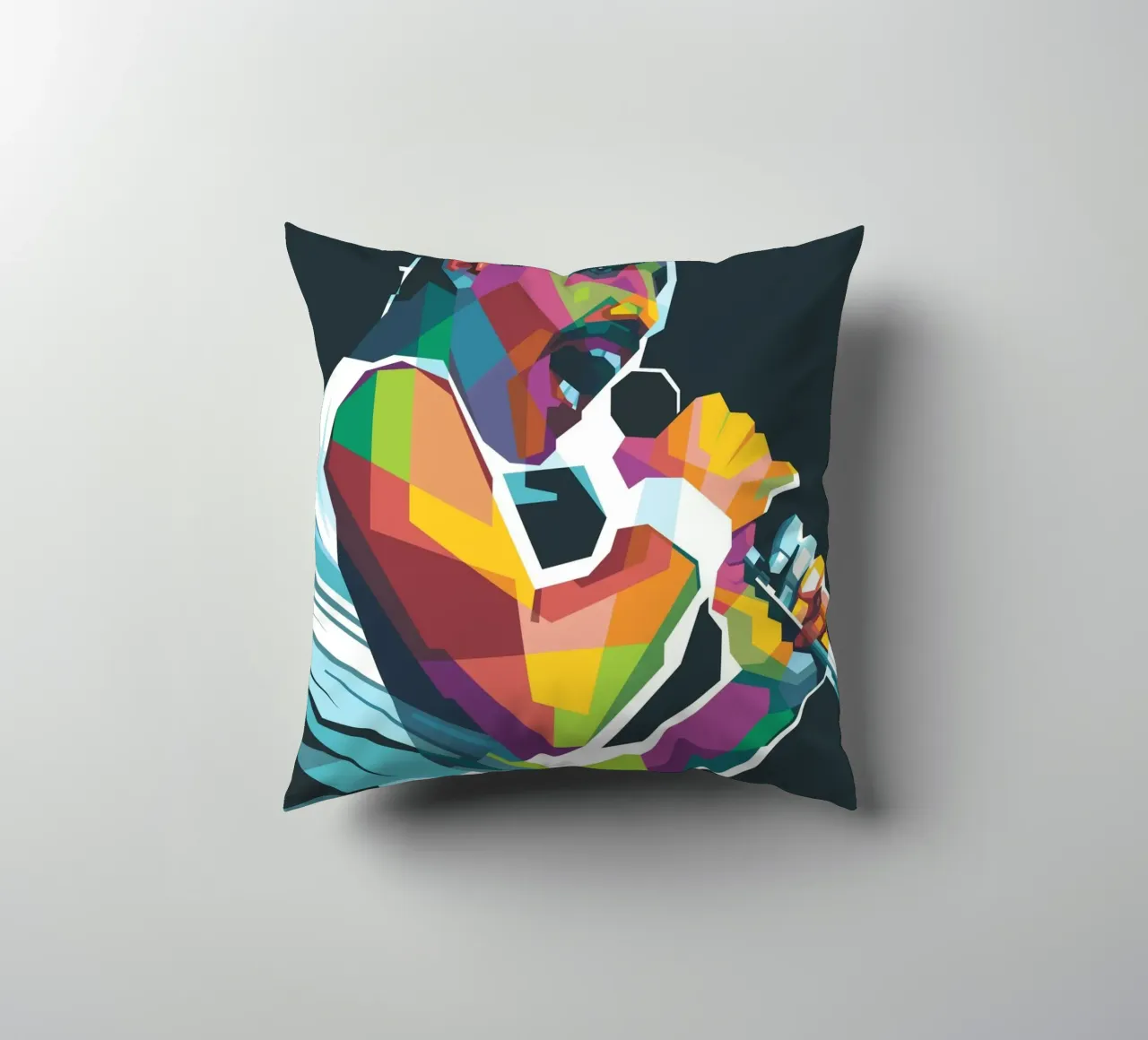 Legend decorative cushion by Alkahfsmart