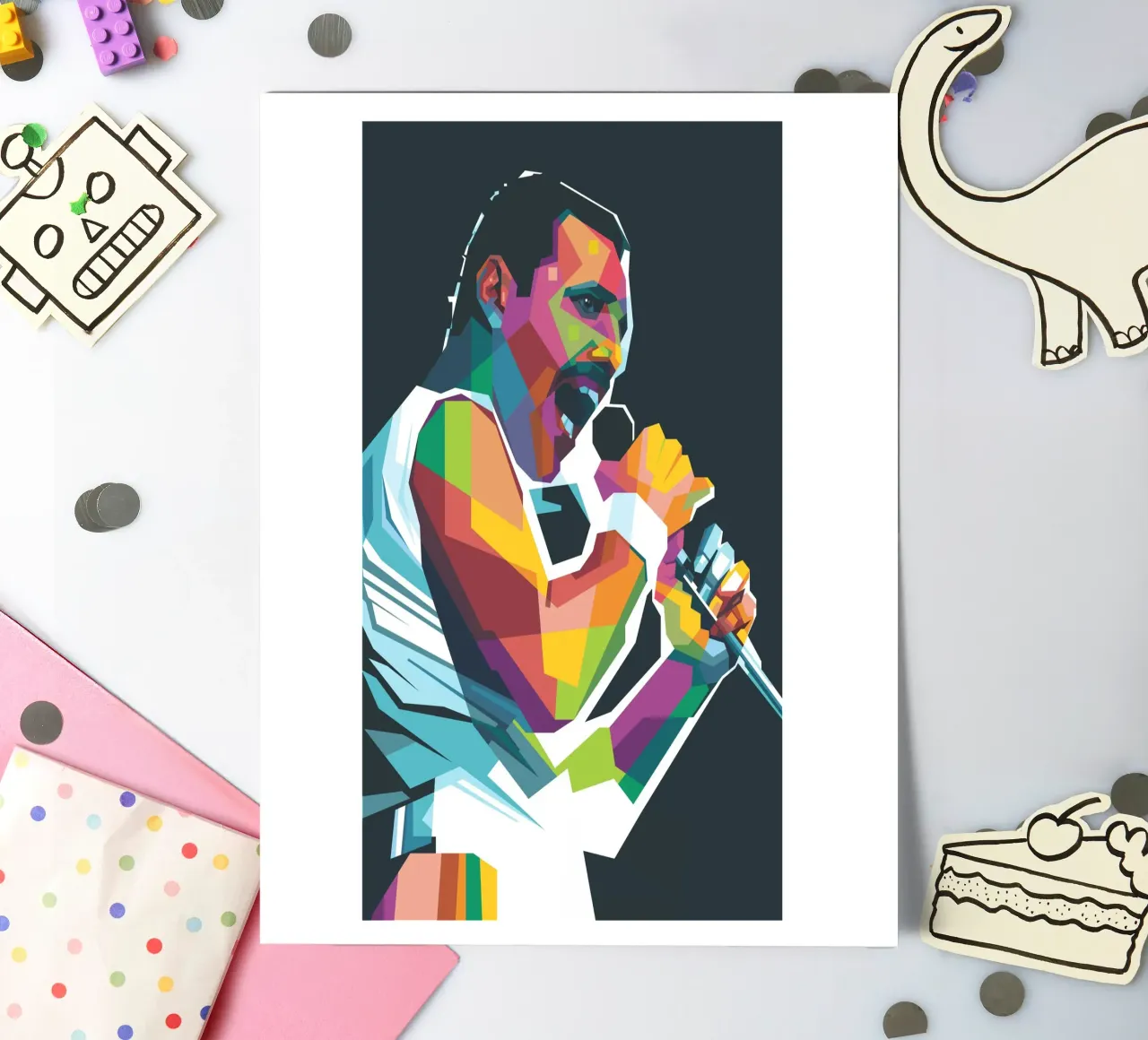 Legend sticker sheet by Alkahfsmart
