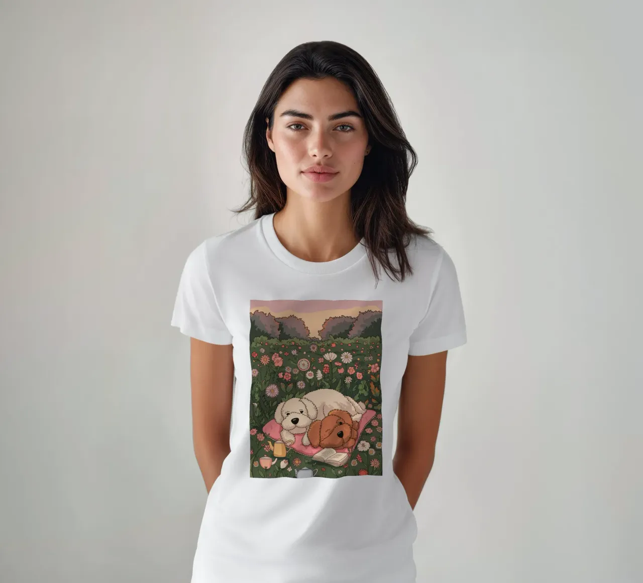 Prato d'oro Respite t-shirt da Timeless Huse