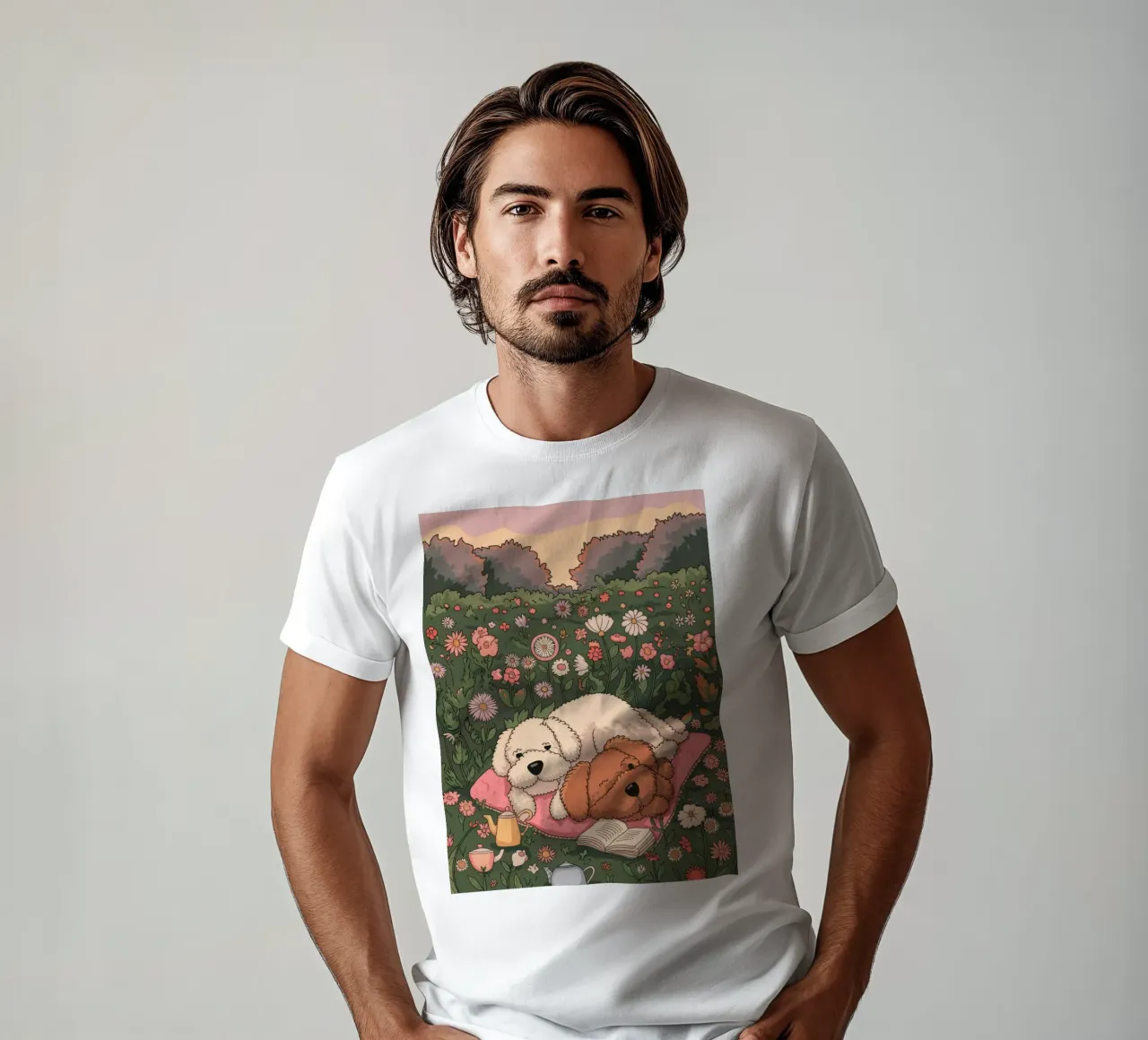 Prato d'oro Respite t-shirt da Timeless Huse