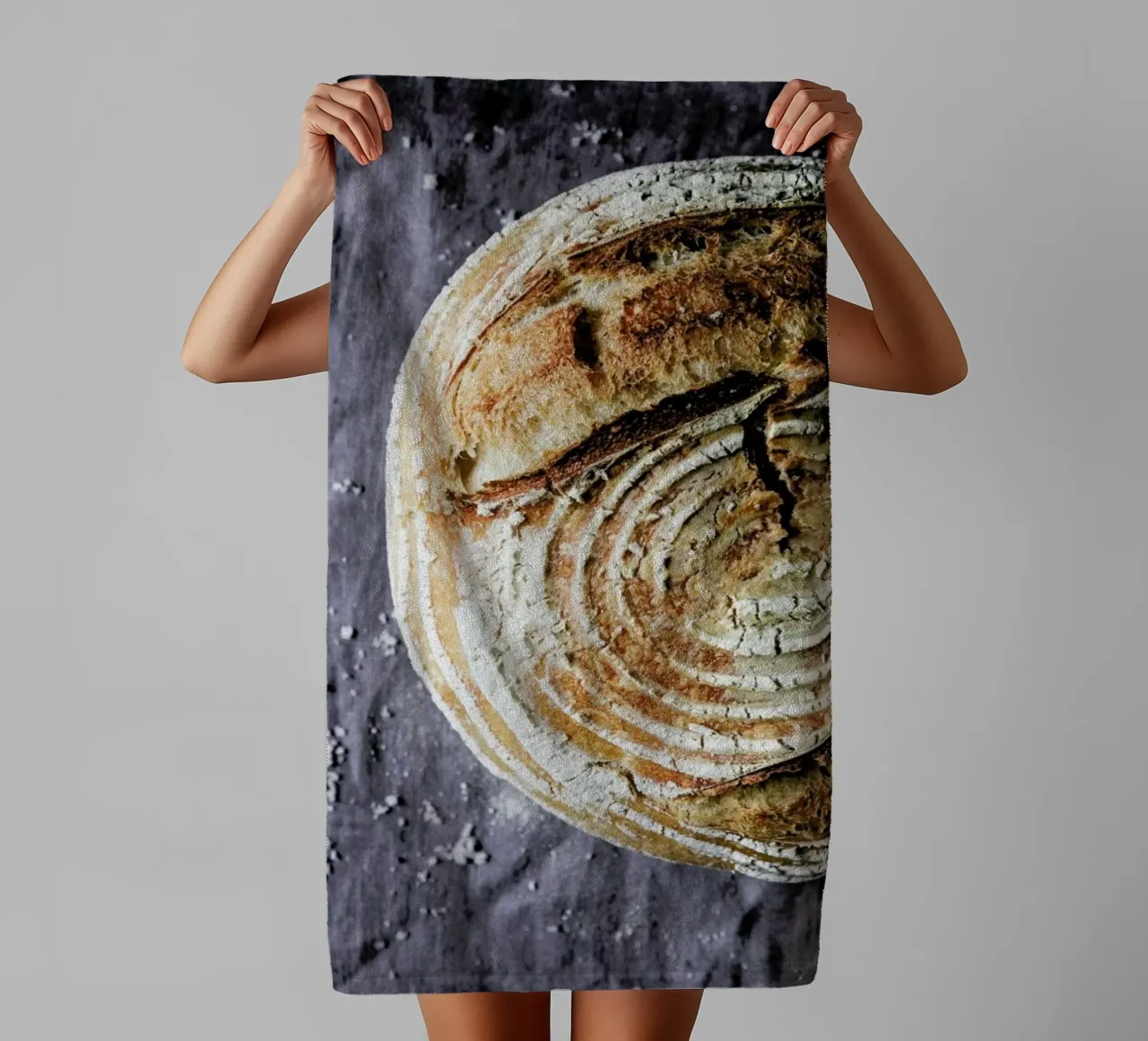 Sauerteigbrot No. 1 asciugamano da bagno da Eat this