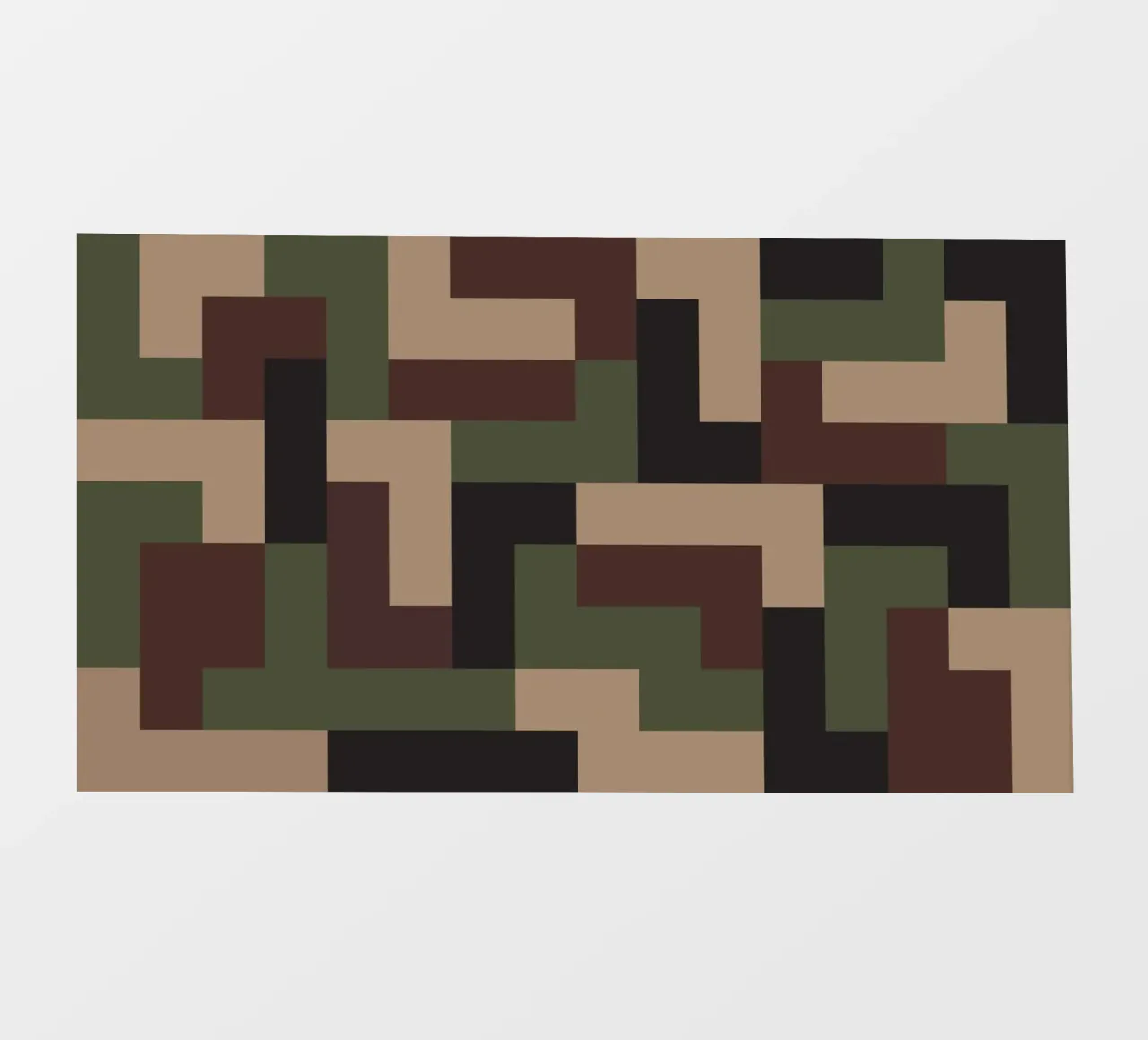 Art design camouflage navy pellicola backlit da galihstudio
