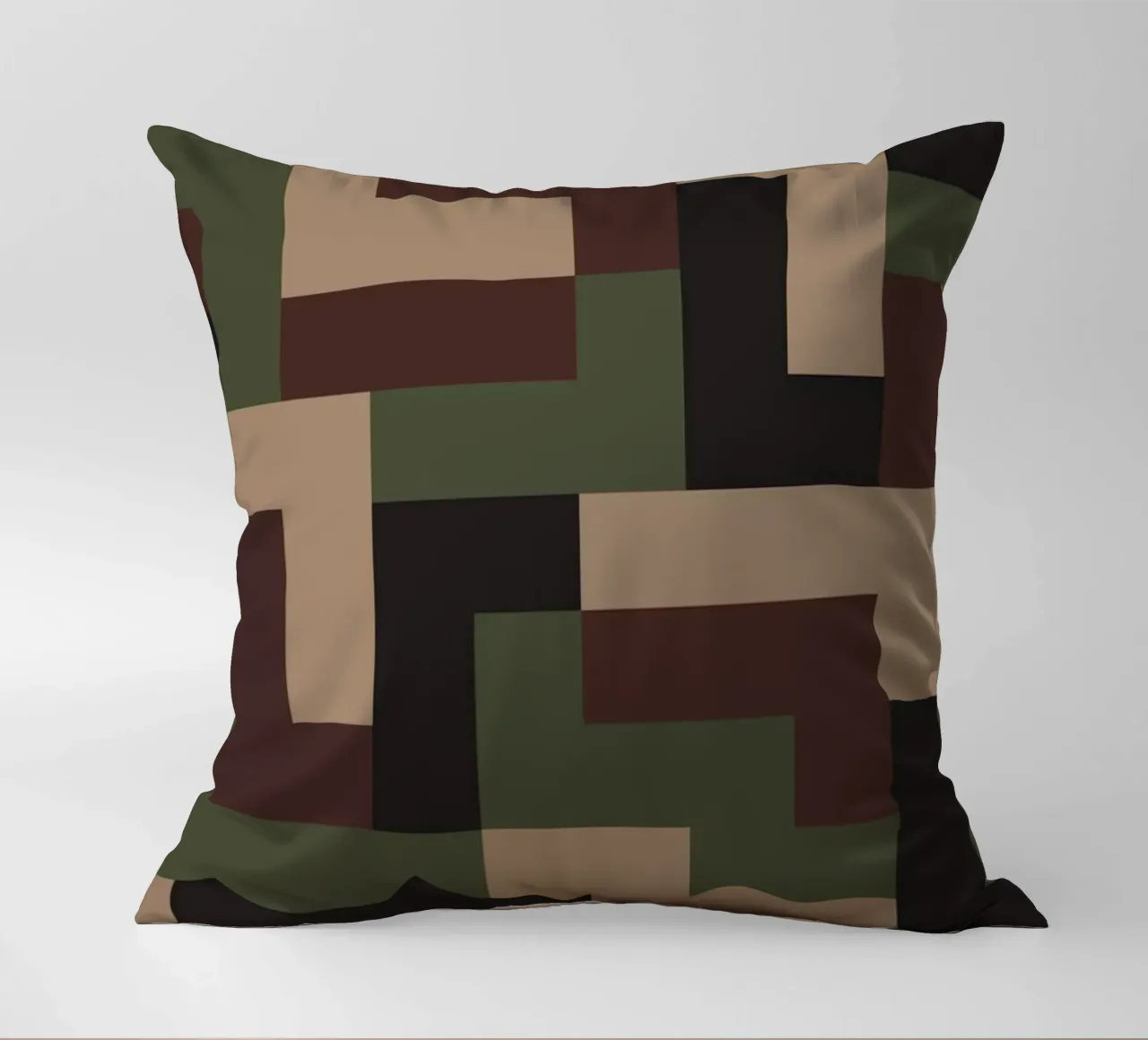 Art design camouflage navy cuscino da galihstudio