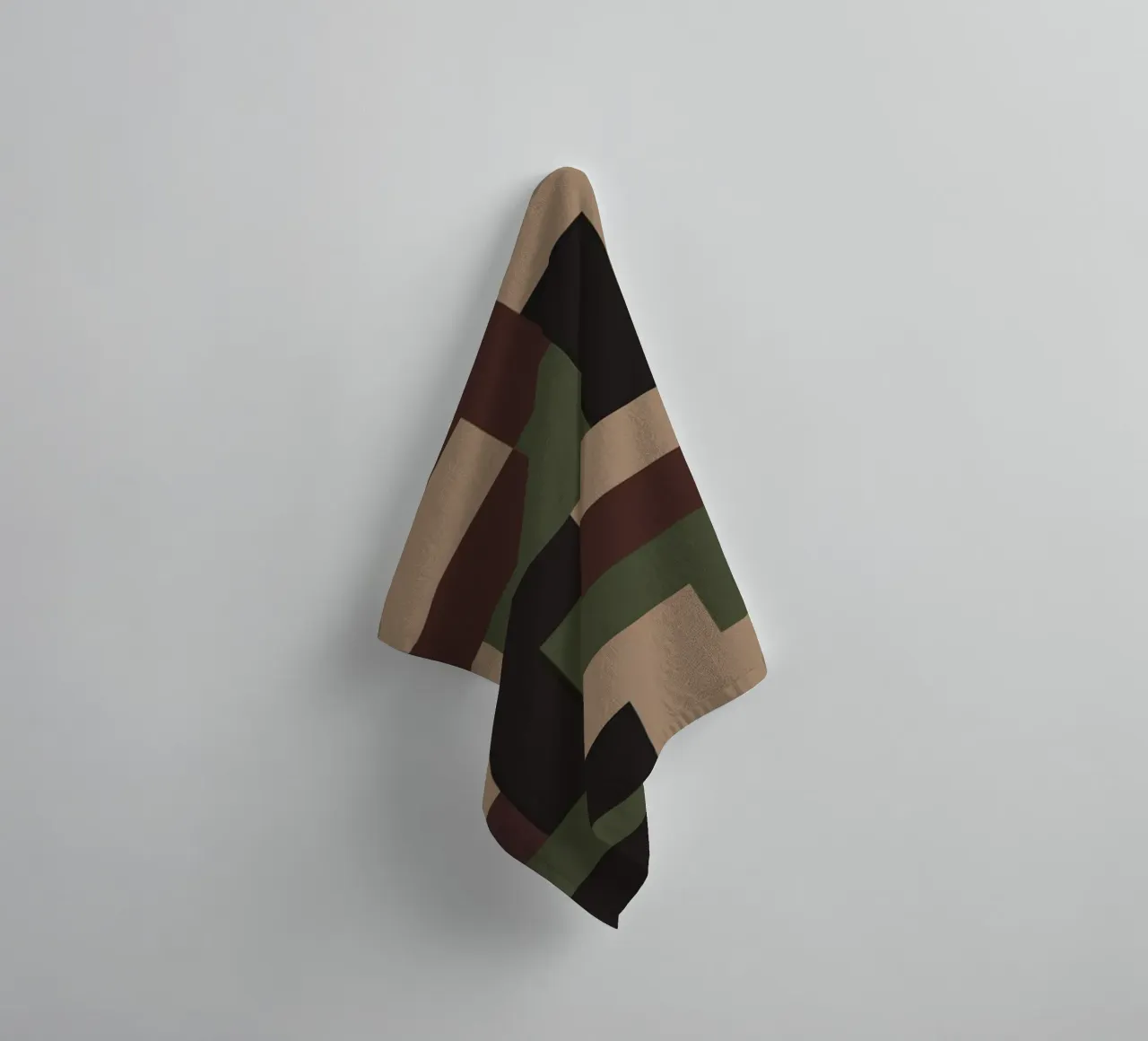 Art design camouflage navy asciugamano da bagno da galihstudio