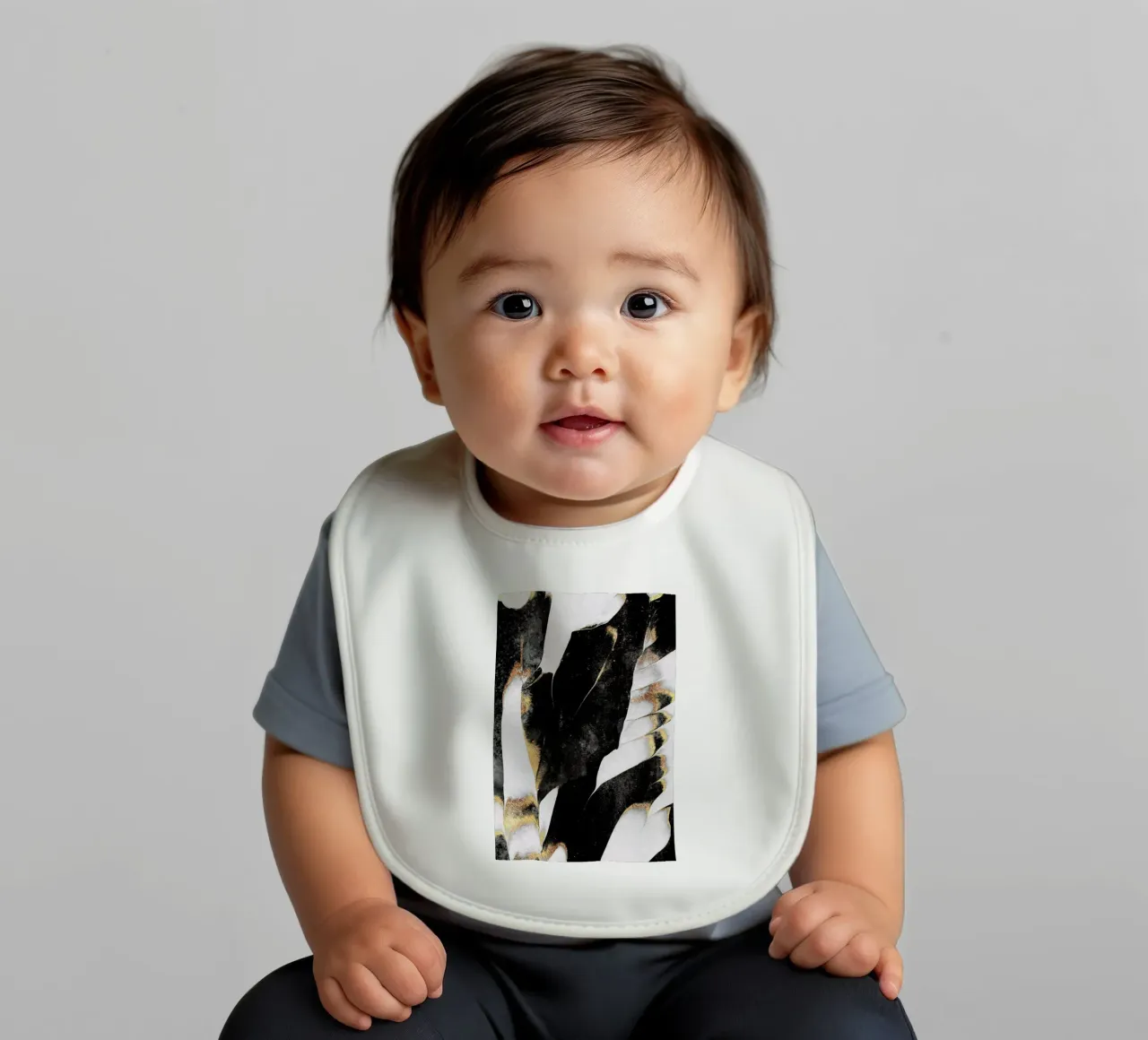 Black bavaglino da Elisabeth Fredriksson