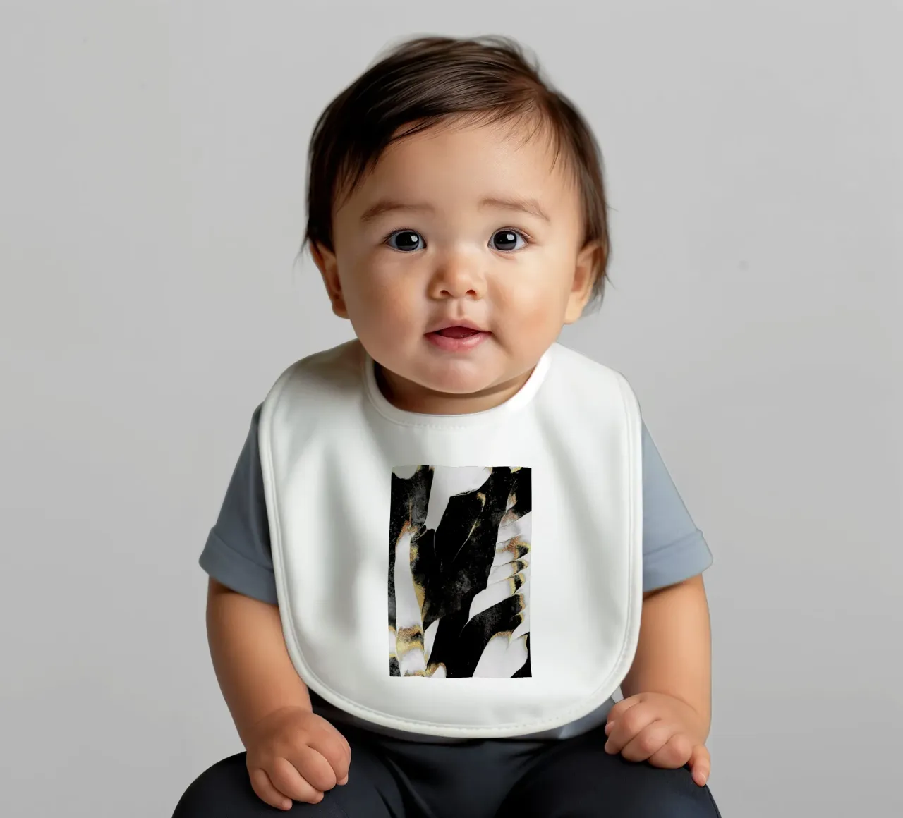 Black bavaglino da Elisabeth Fredriksson